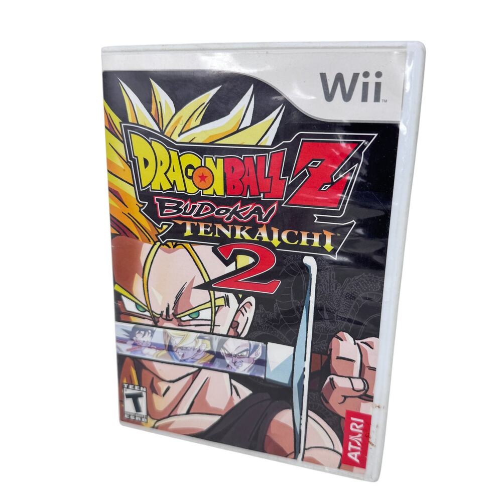 Dragon Ball Z: Budokai Tenkaichi 2 (Nintendo Wii 2006) Atari Fighting Video Game